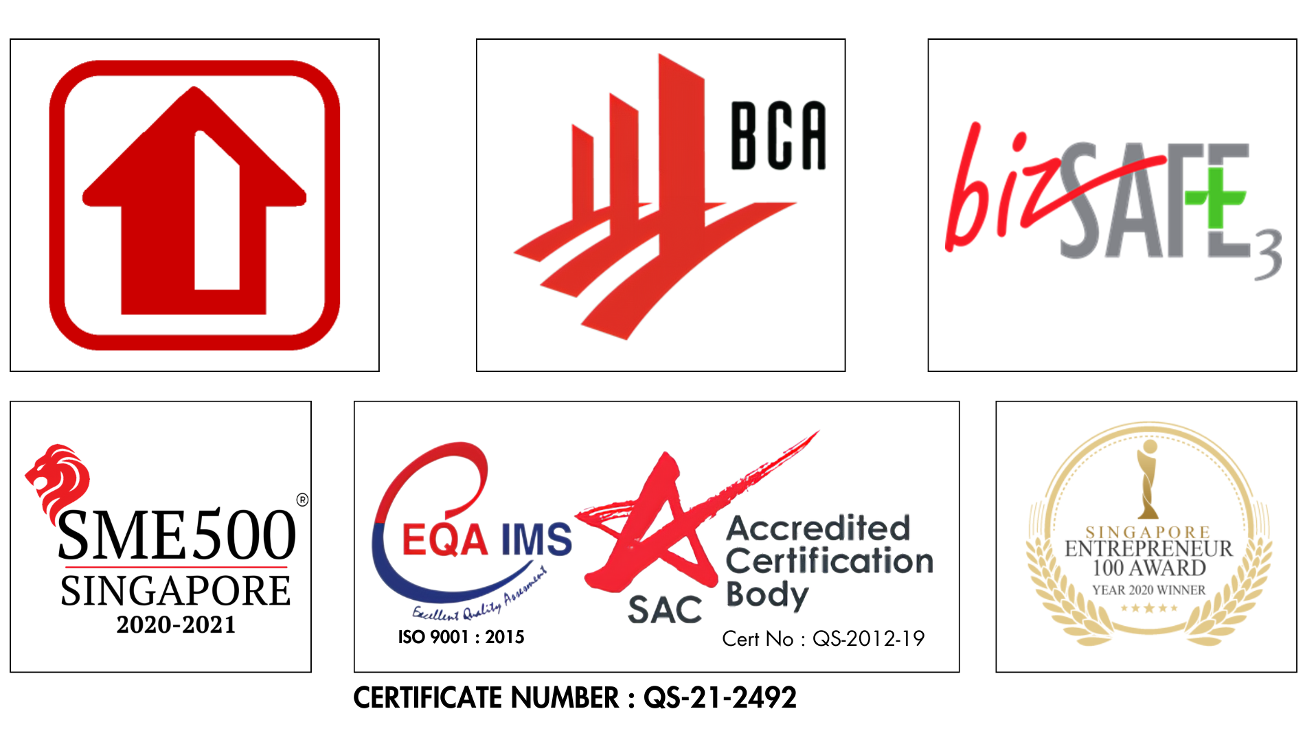 Homepage Certifications